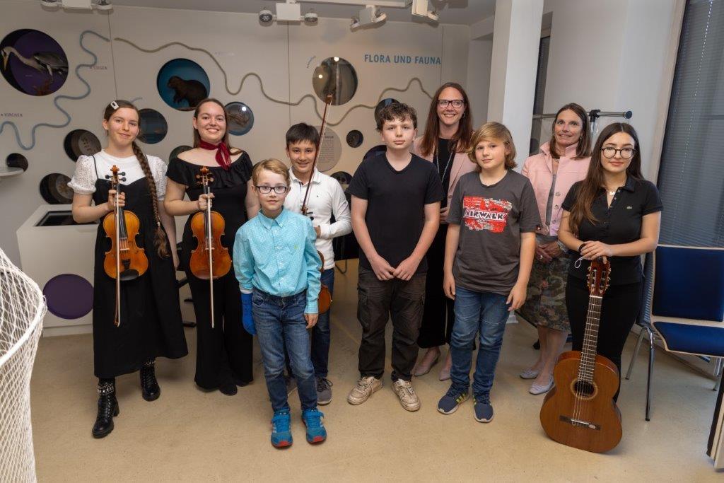 "Jugend musiziert"-Preisträger der Musikschule Troisdorf 2021 und 2022