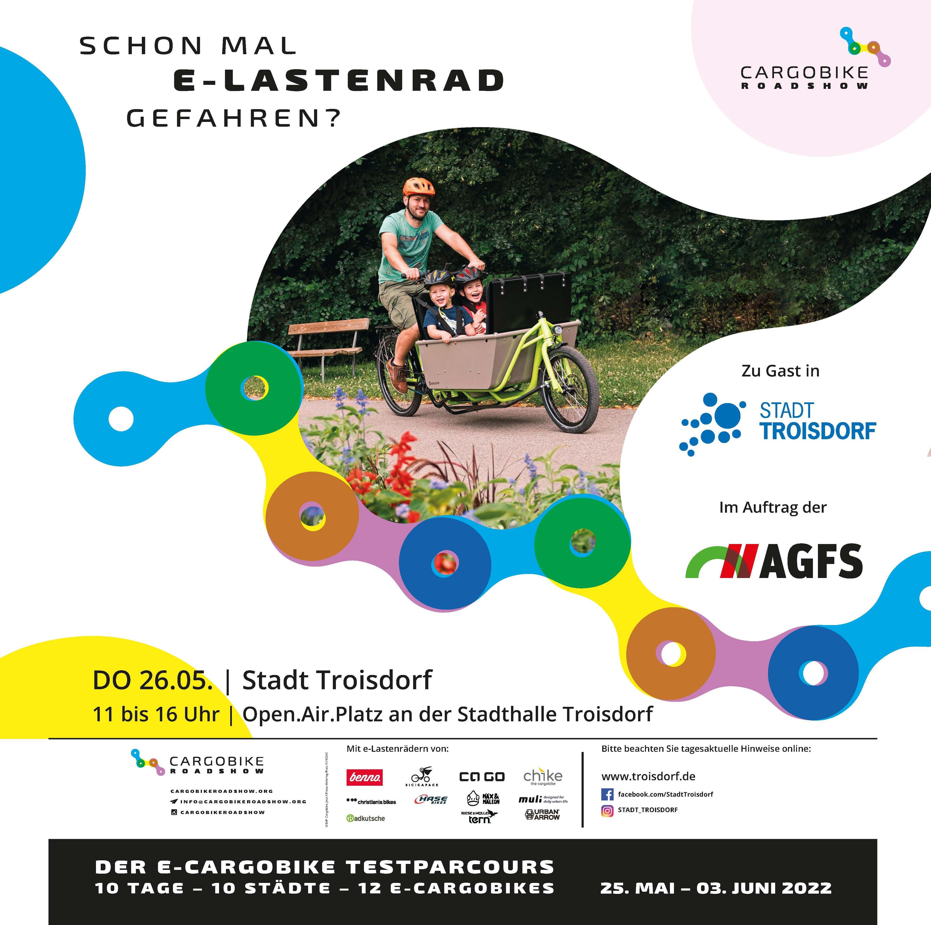 Plakat für die Roadshow