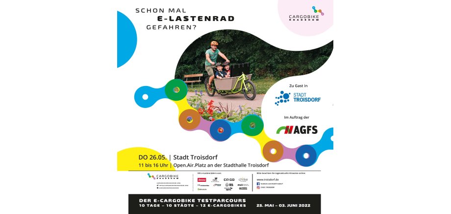 Plakat für die Roadshow