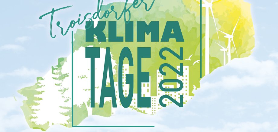 Logo der Klimatage 2022