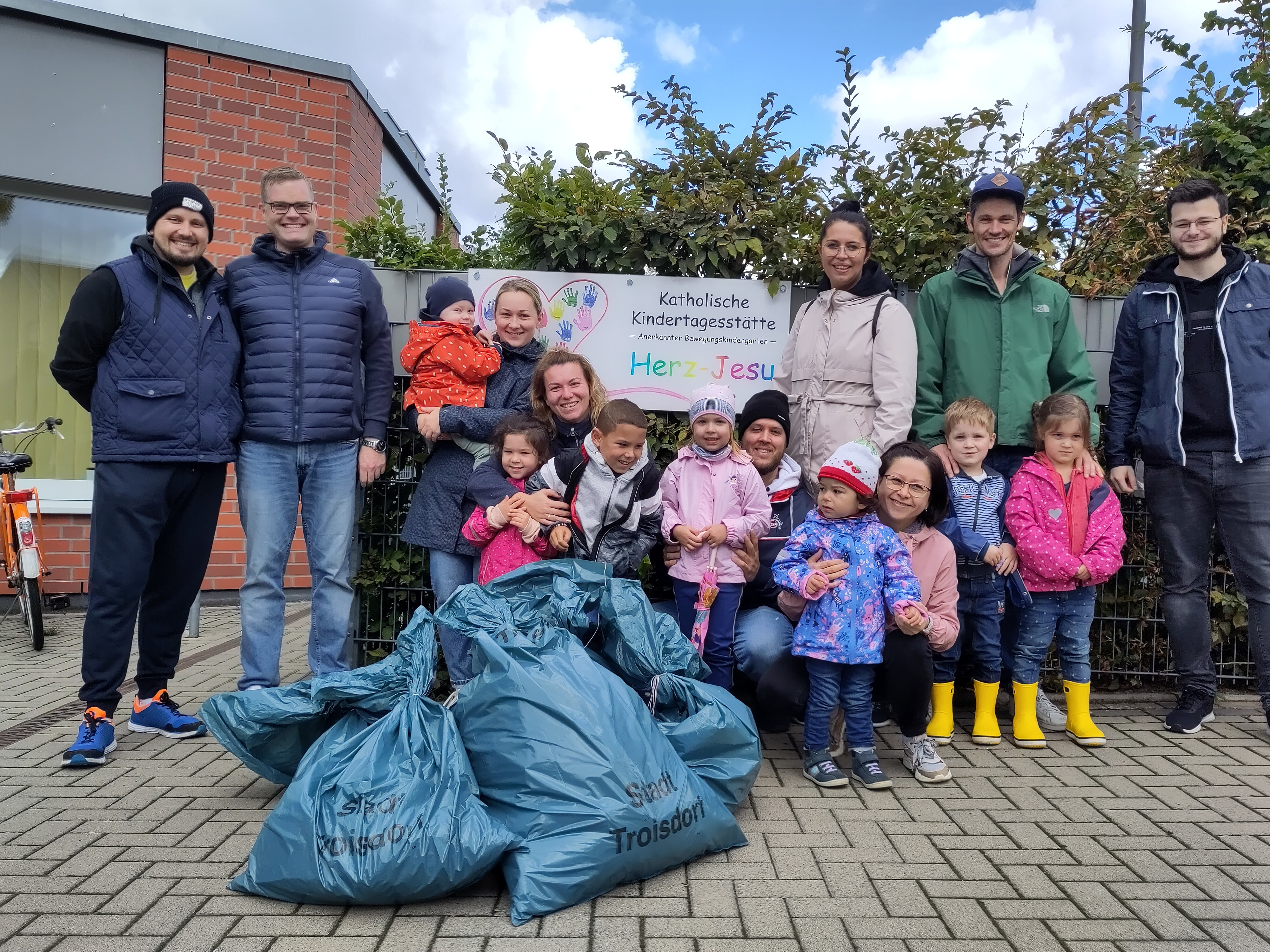 Wolrd Cleanup Day KiTa Herz Jesu