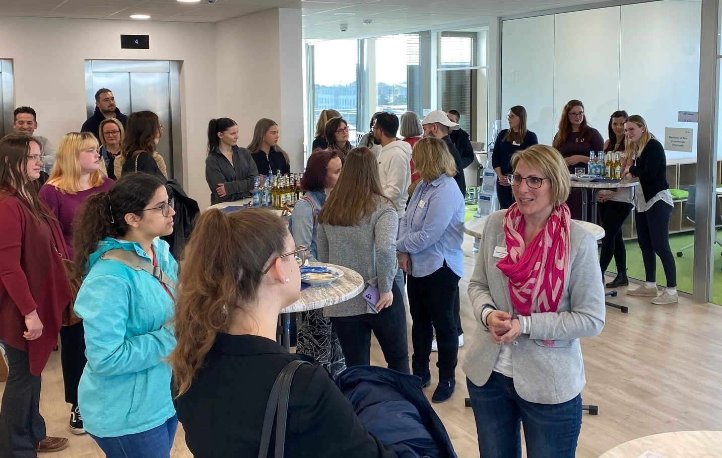 Teilnehmer*innen der Azubi Börse