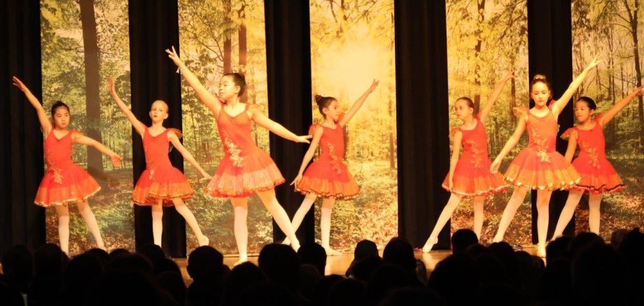 Kinder beim Ballett 2023 der Musikschule Troisdorf