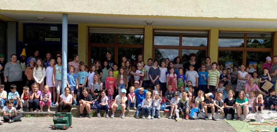 Gruppenbild Sommerkunstschule