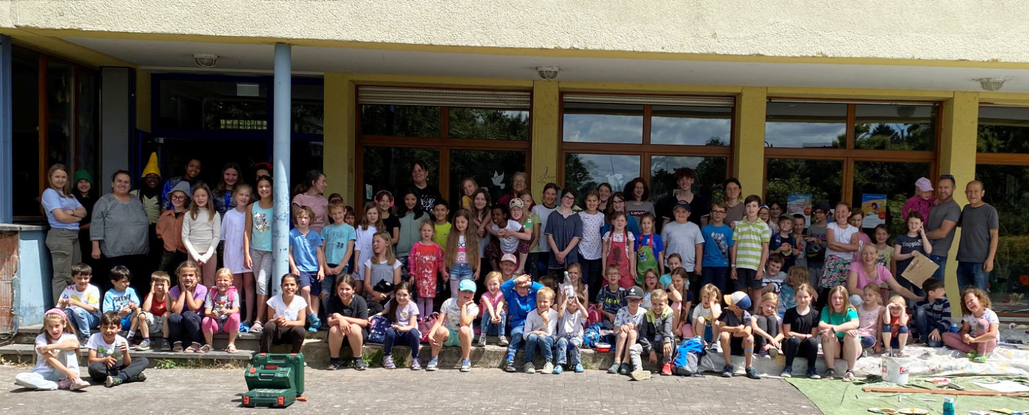 Gruppenbild Sommerkunstschule