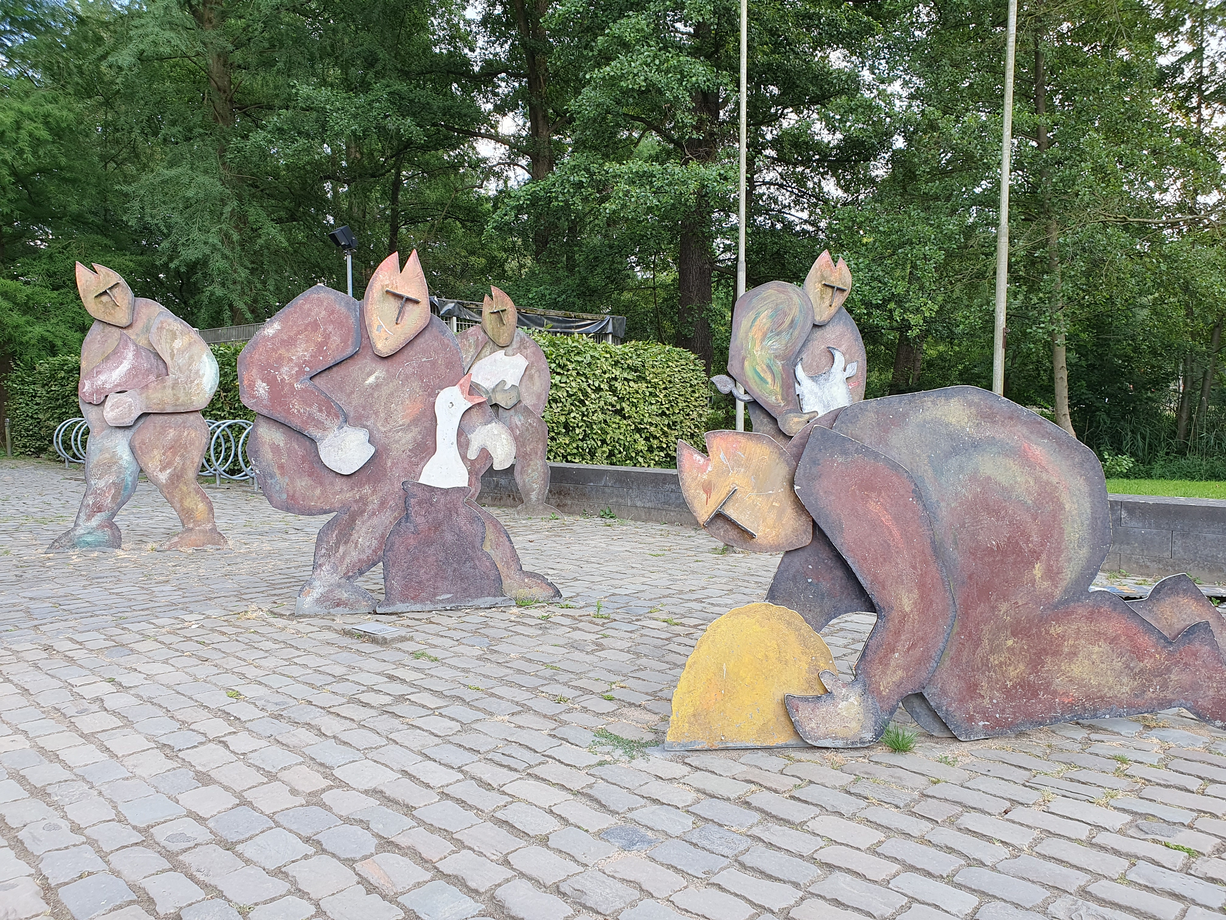 Kunstwerk "Hans im Glück"