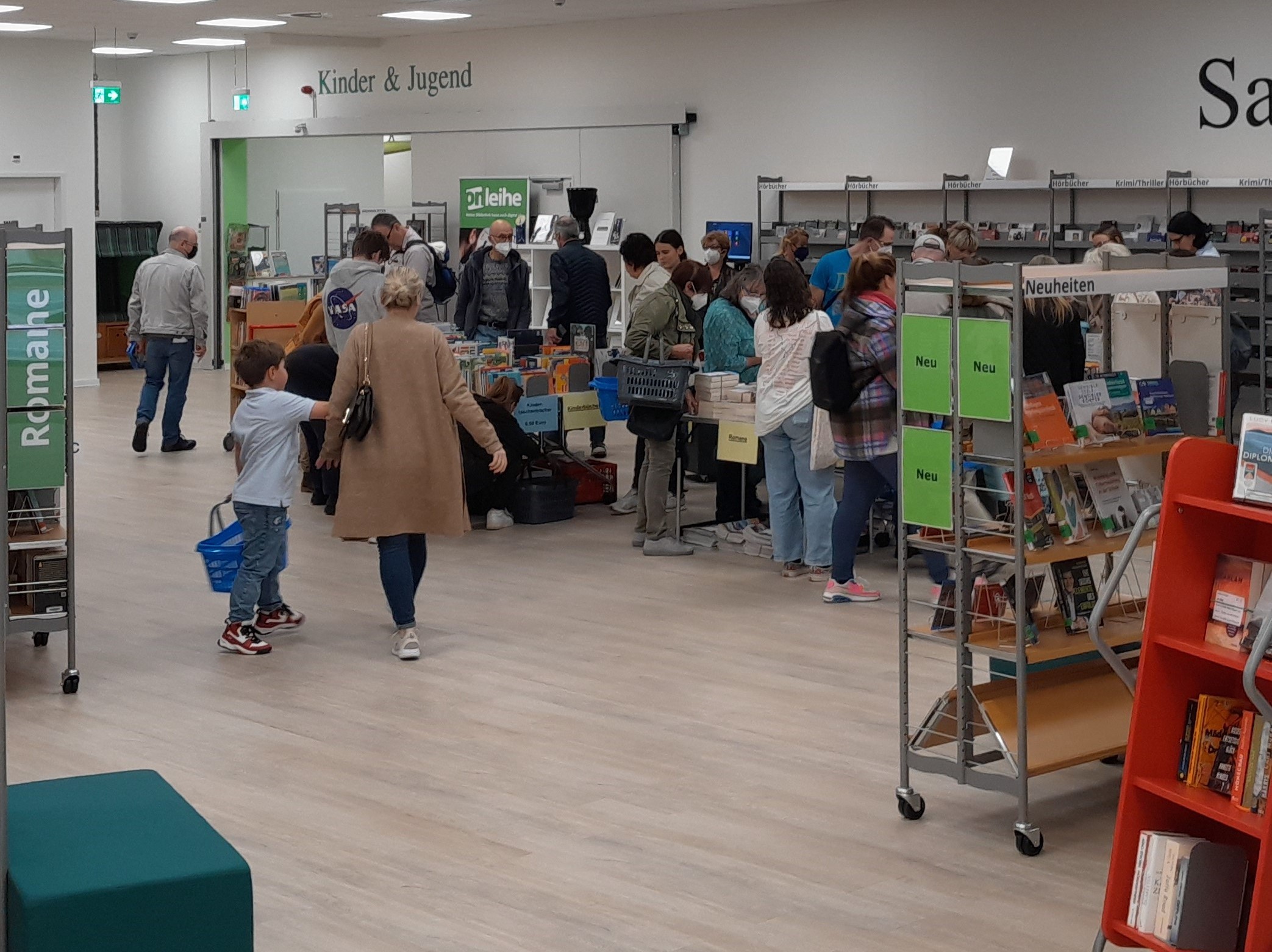 Medienflohmarkt in der Stadtbibliothek