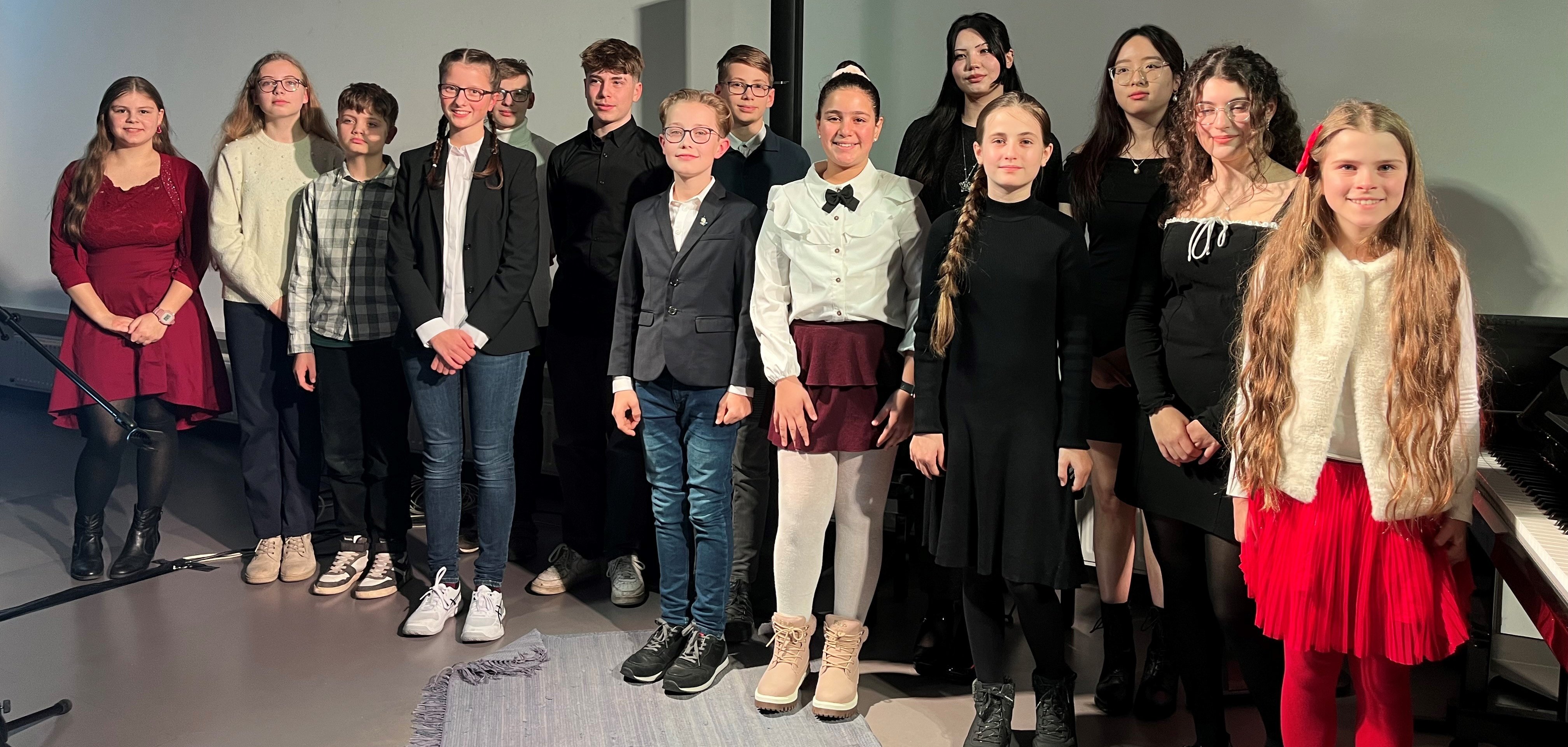 Die Musikschüler*innen