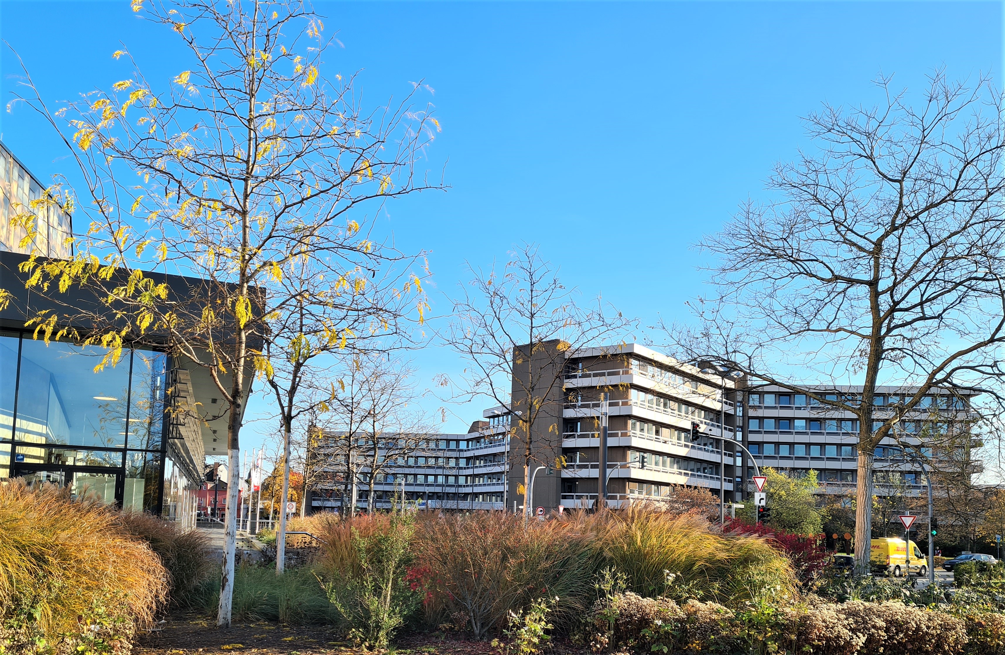 Ansicht des Rathaus Troisdorf