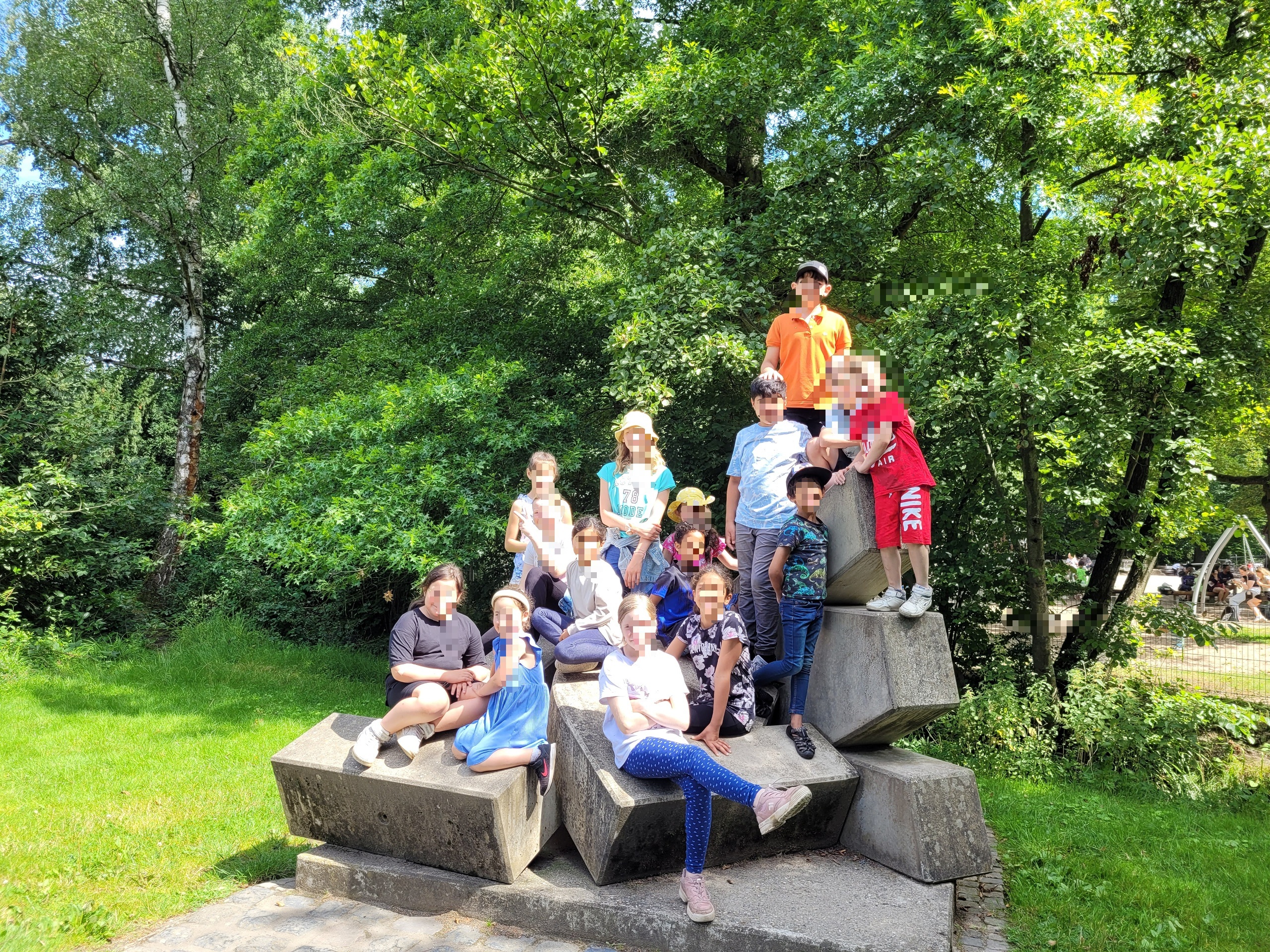 Die teilnehmenden Kinder