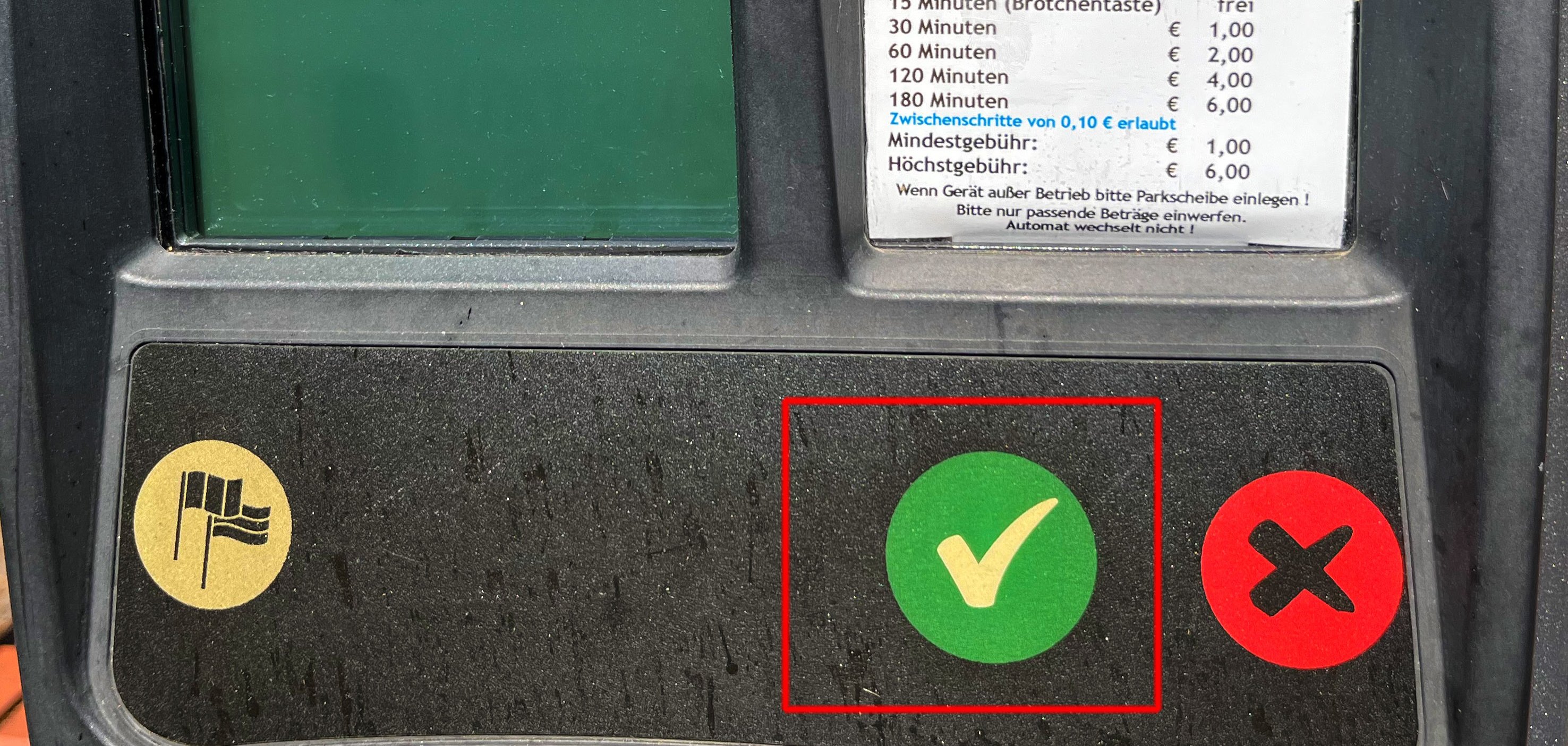 Parkscheinautomat
