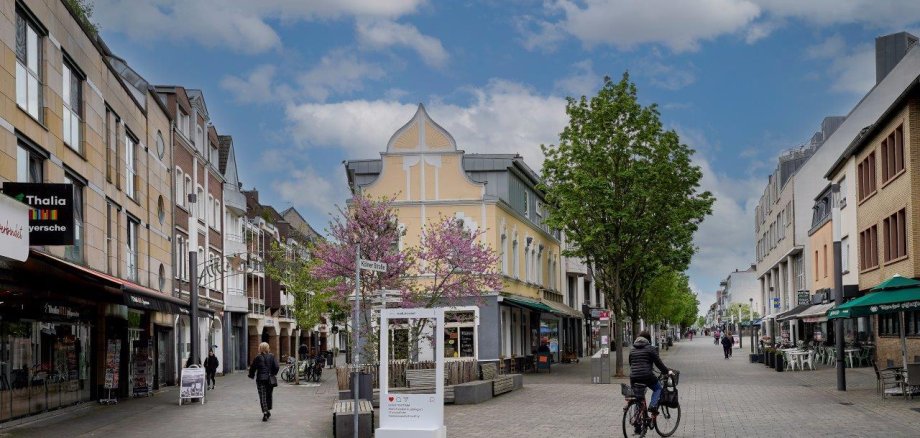 Instagram-Rahmen an der Kölner Straße