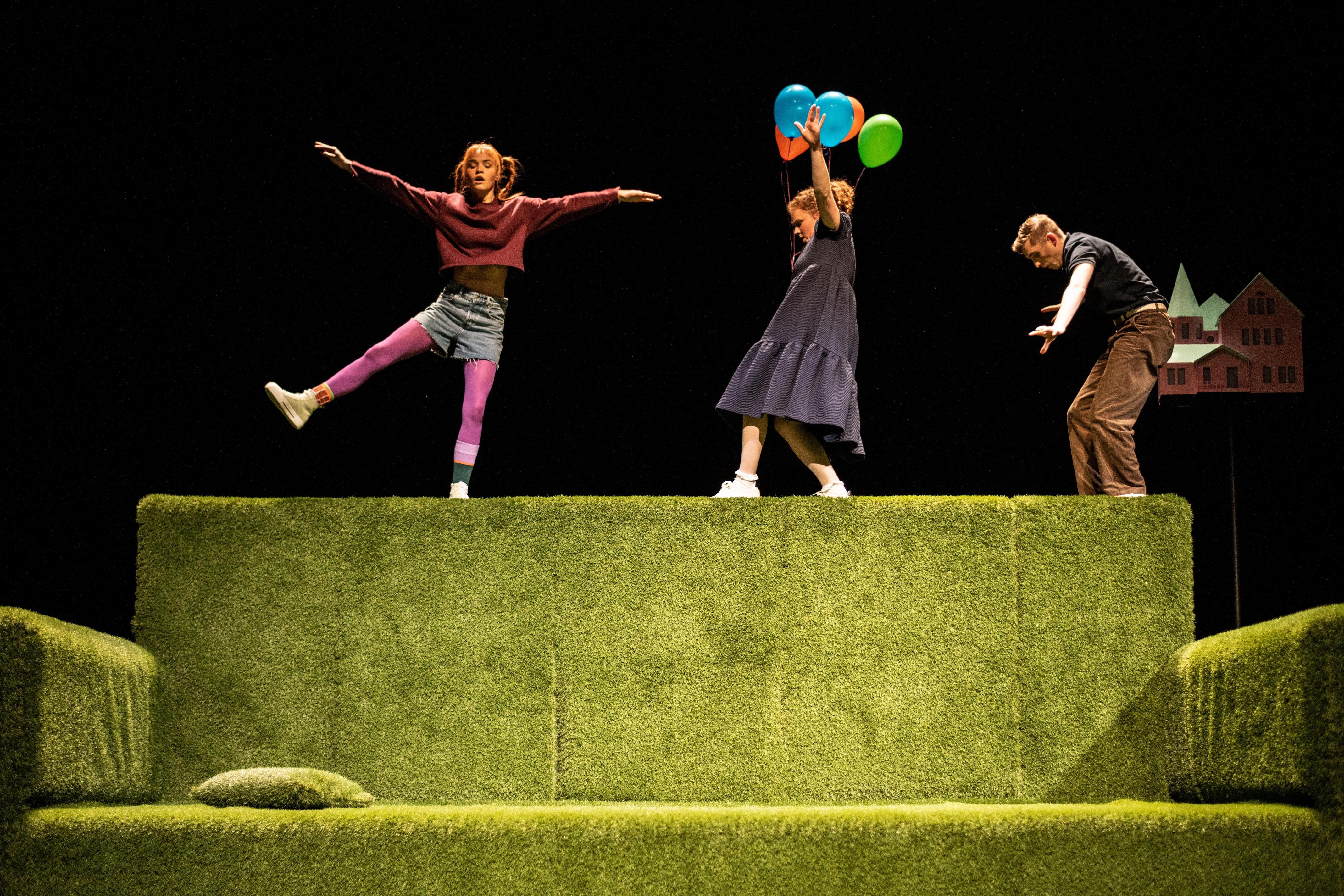 Pippi Langstrumpf auf der Bühne