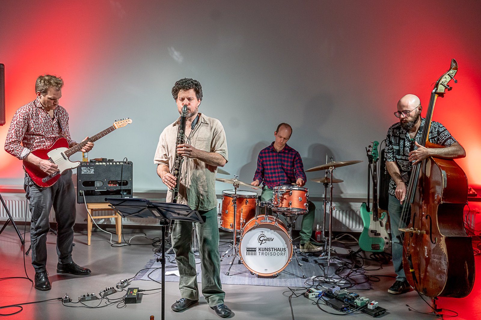 Band Kuhn-Fu bei ihrem Auftritt im Troisdorfer Kunsthaus, Quelle: Baquet Photodesign