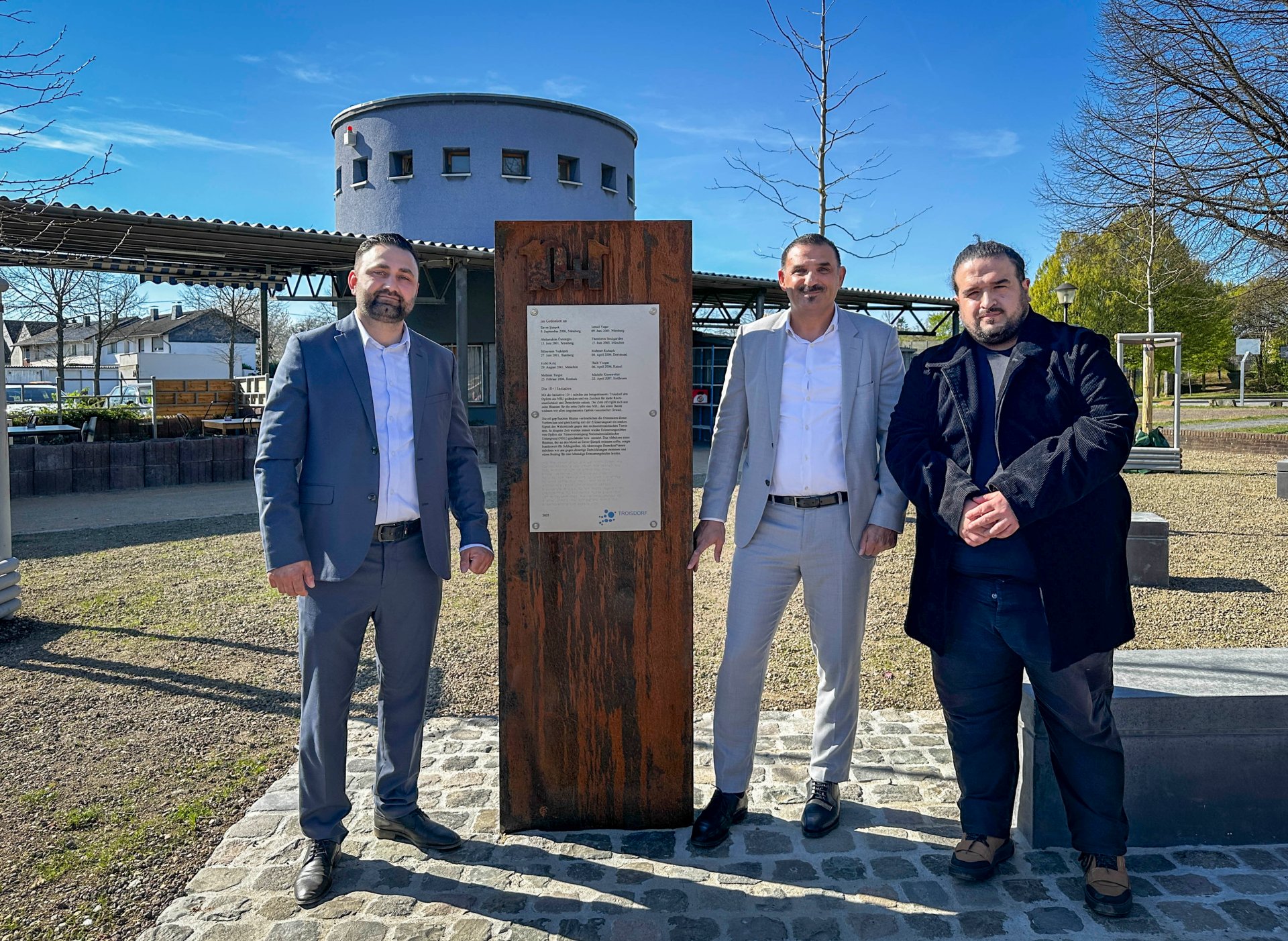 v.l. Oguzhan Aytac, Erkan Zorlu, Seyfullah Köse