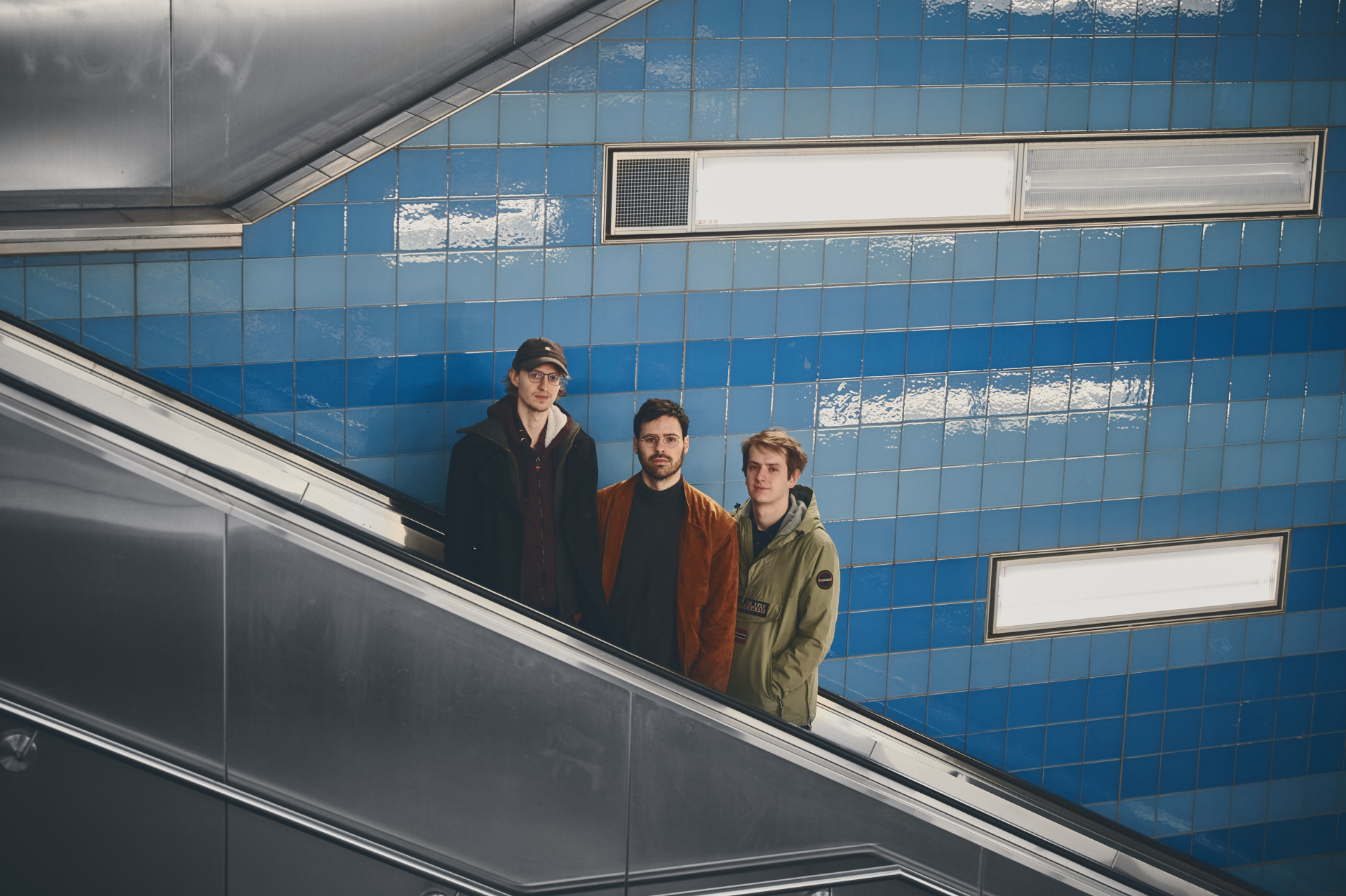 Die drei Bandmitglieder von Panimo