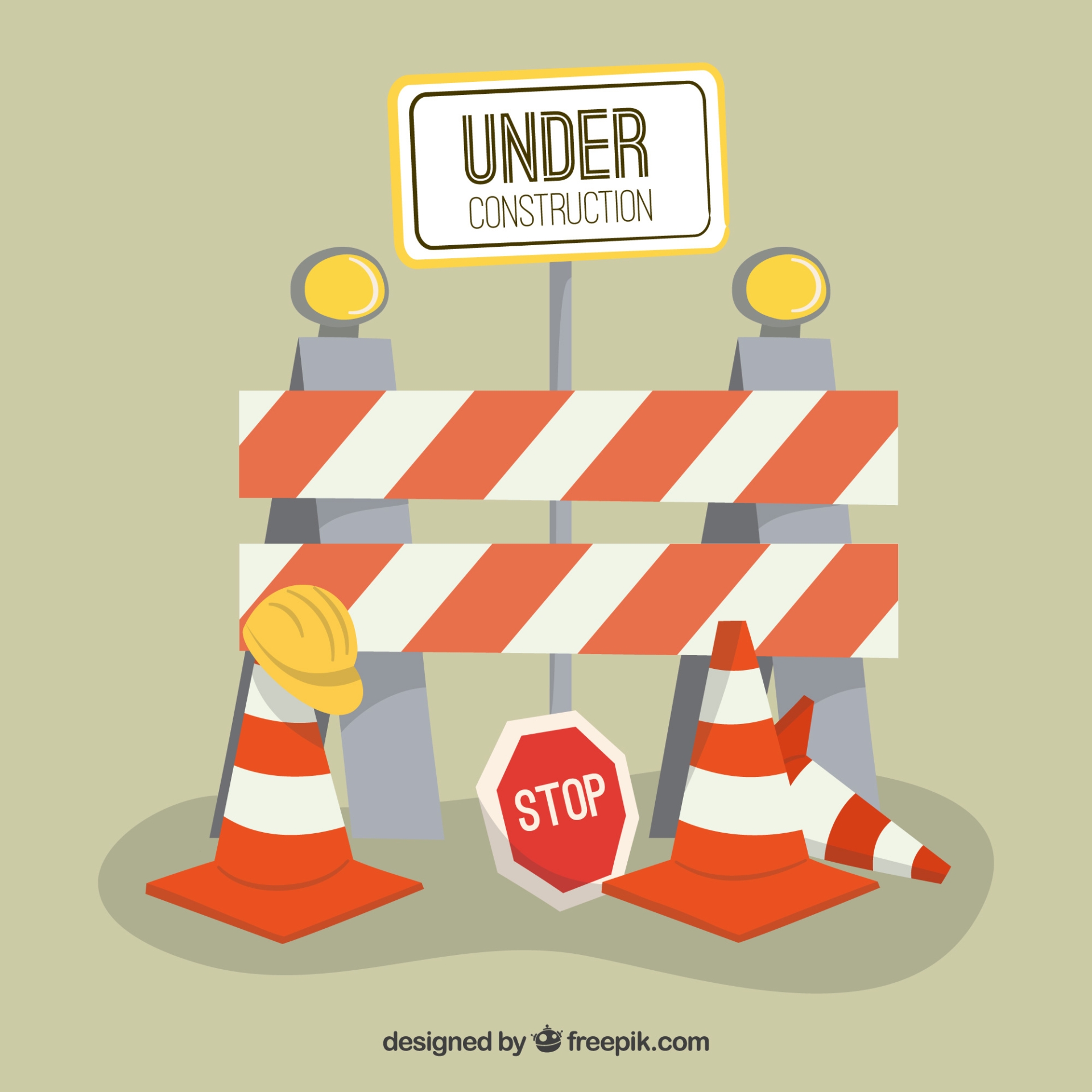 Grafik Baustellenbake