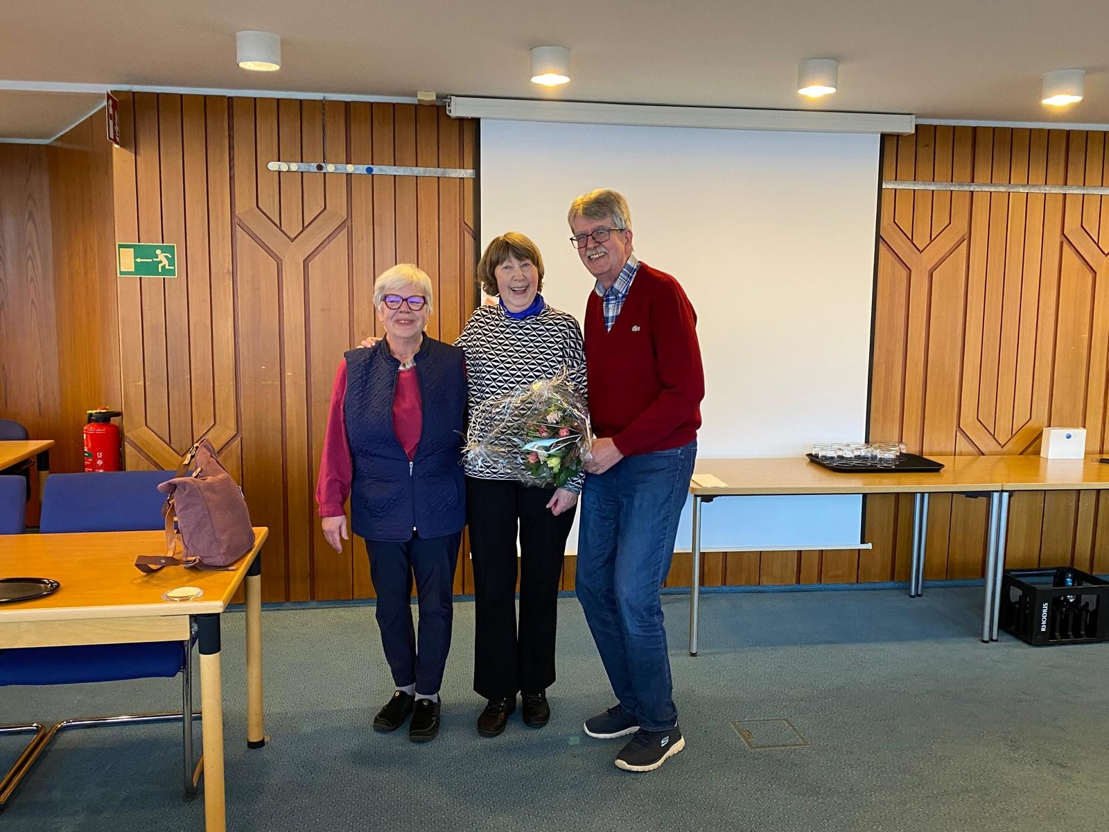 v.l. Gabriele Rodriguez, Brigitte Sacher, Martin Zündorf