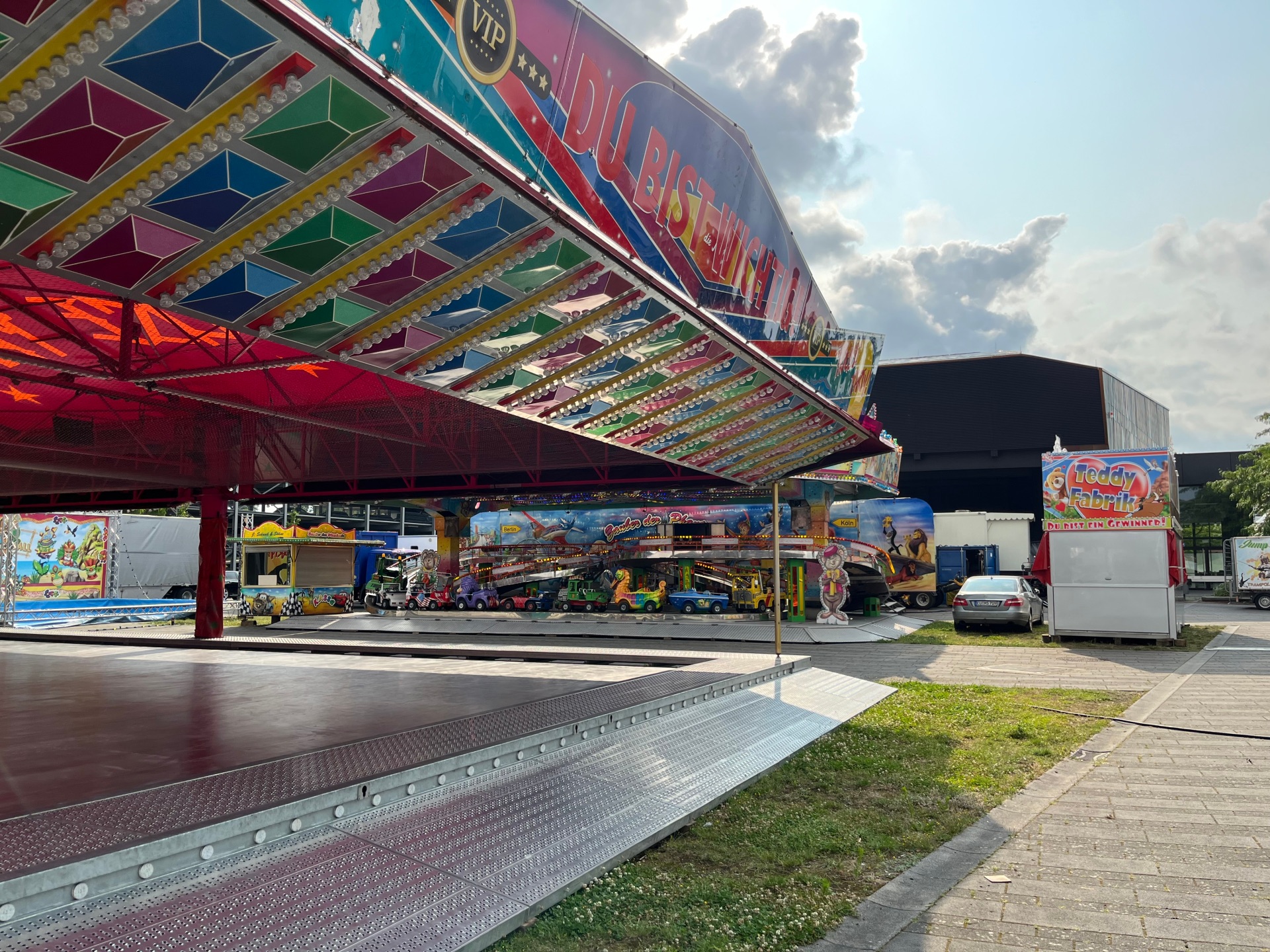 Kirmes an der Stadthalle