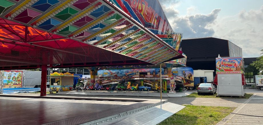 Kirmes an der Stadthalle