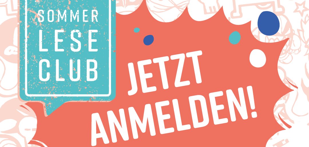 Plakat des Sommerleseclubs