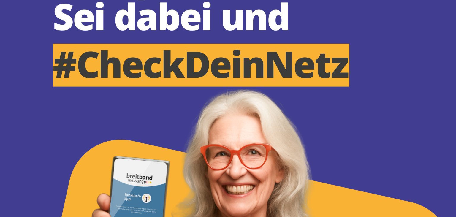 Endspurt! sei dabei und #CheckdeinNetz