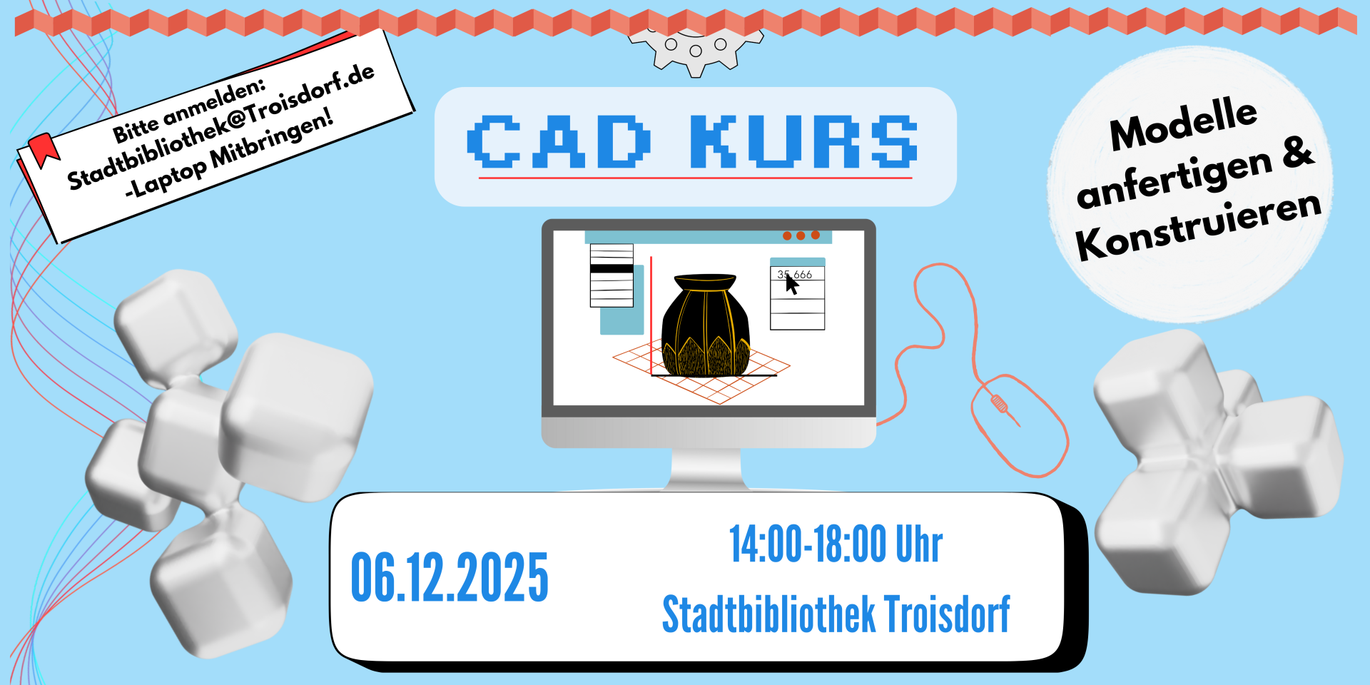Banner zum CAD Kurs