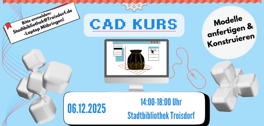 Banner zum CAD Kurs