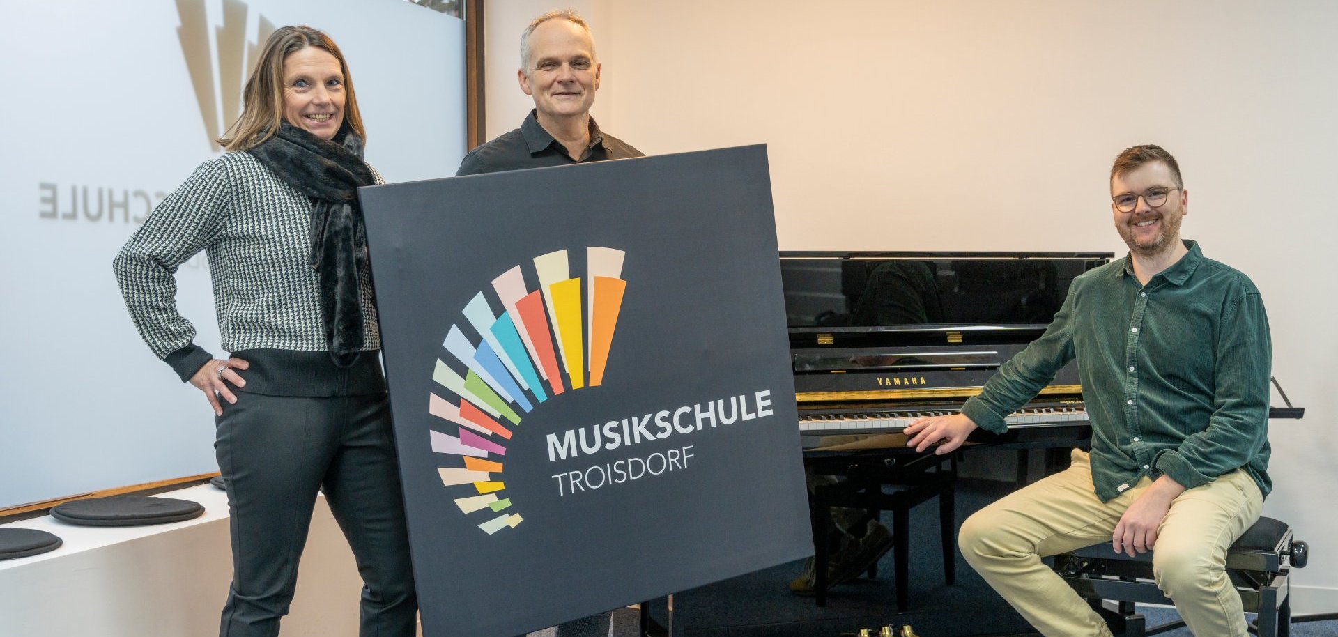 v.l. Tanja Gaspers, Rainer Land, Jan Jaing