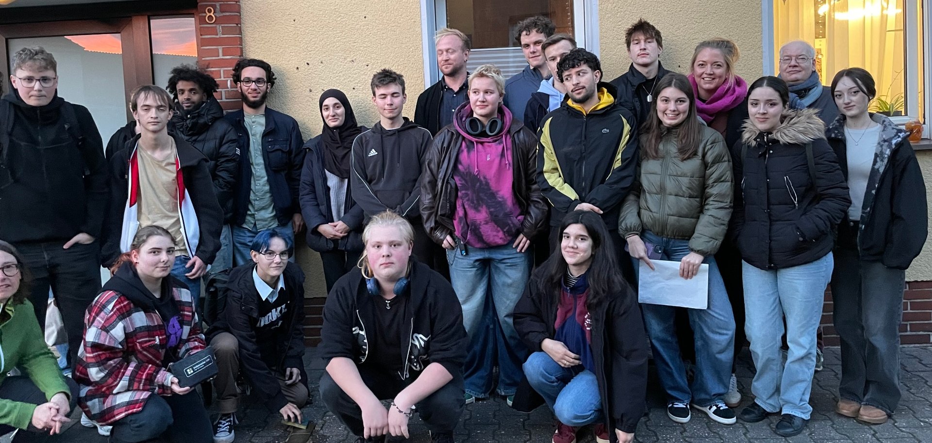 Gruppenbild der Schüler*innen
