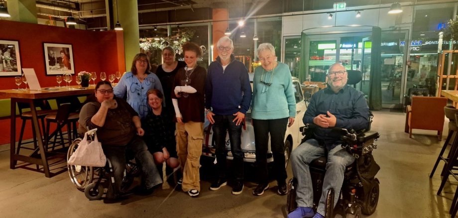 Die Teilnehmer des Workshops mit Tor Michael Sönksen