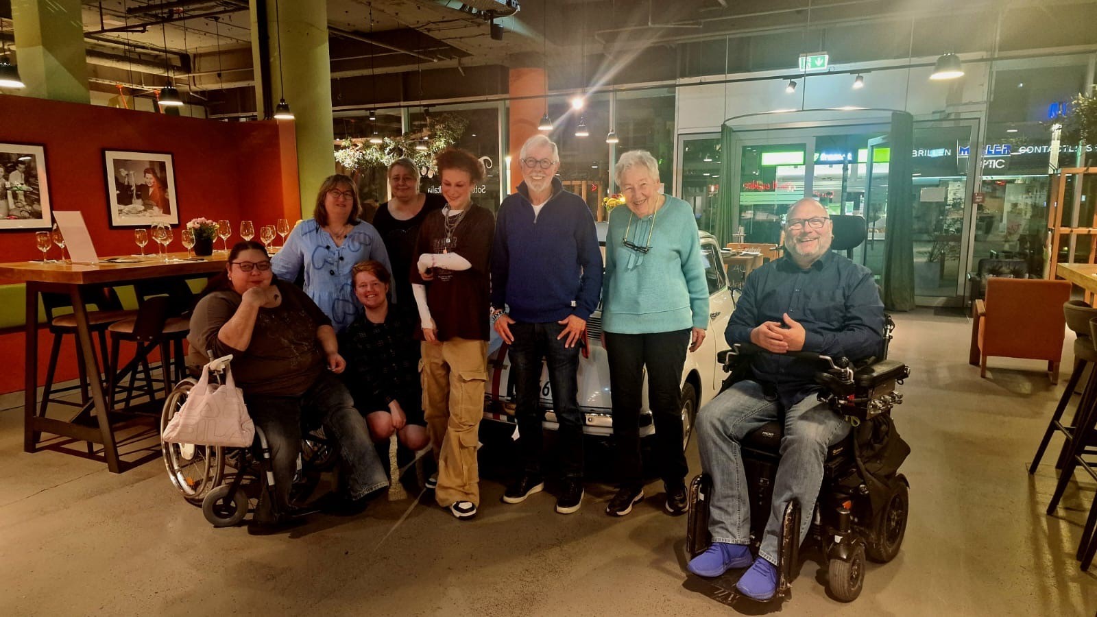 Die Teilnehmer des Workshops mit Tor Michael Sönksen