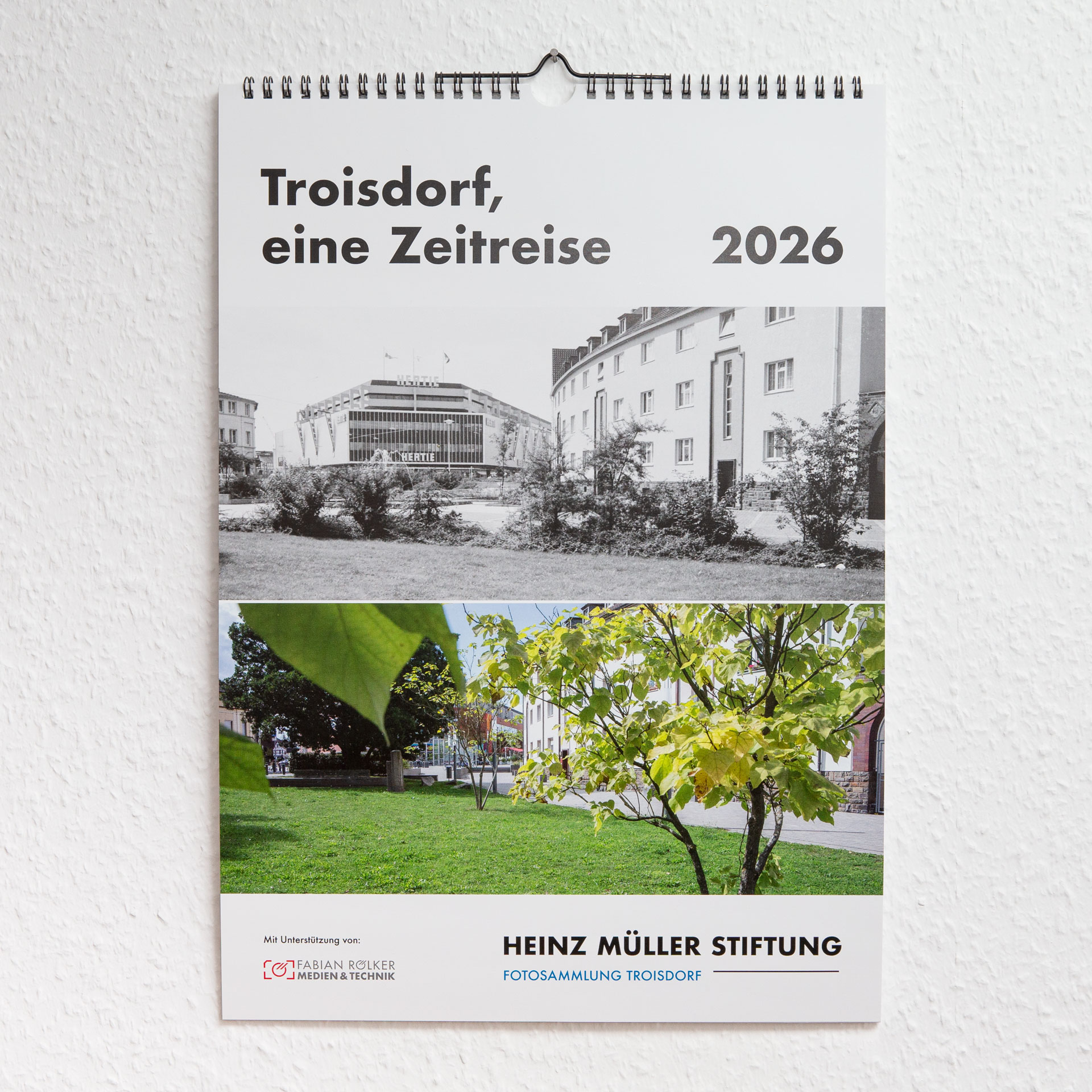 Kalender an der Wand