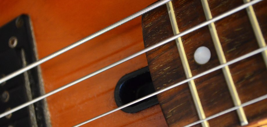 Detailaufnahme Bass
