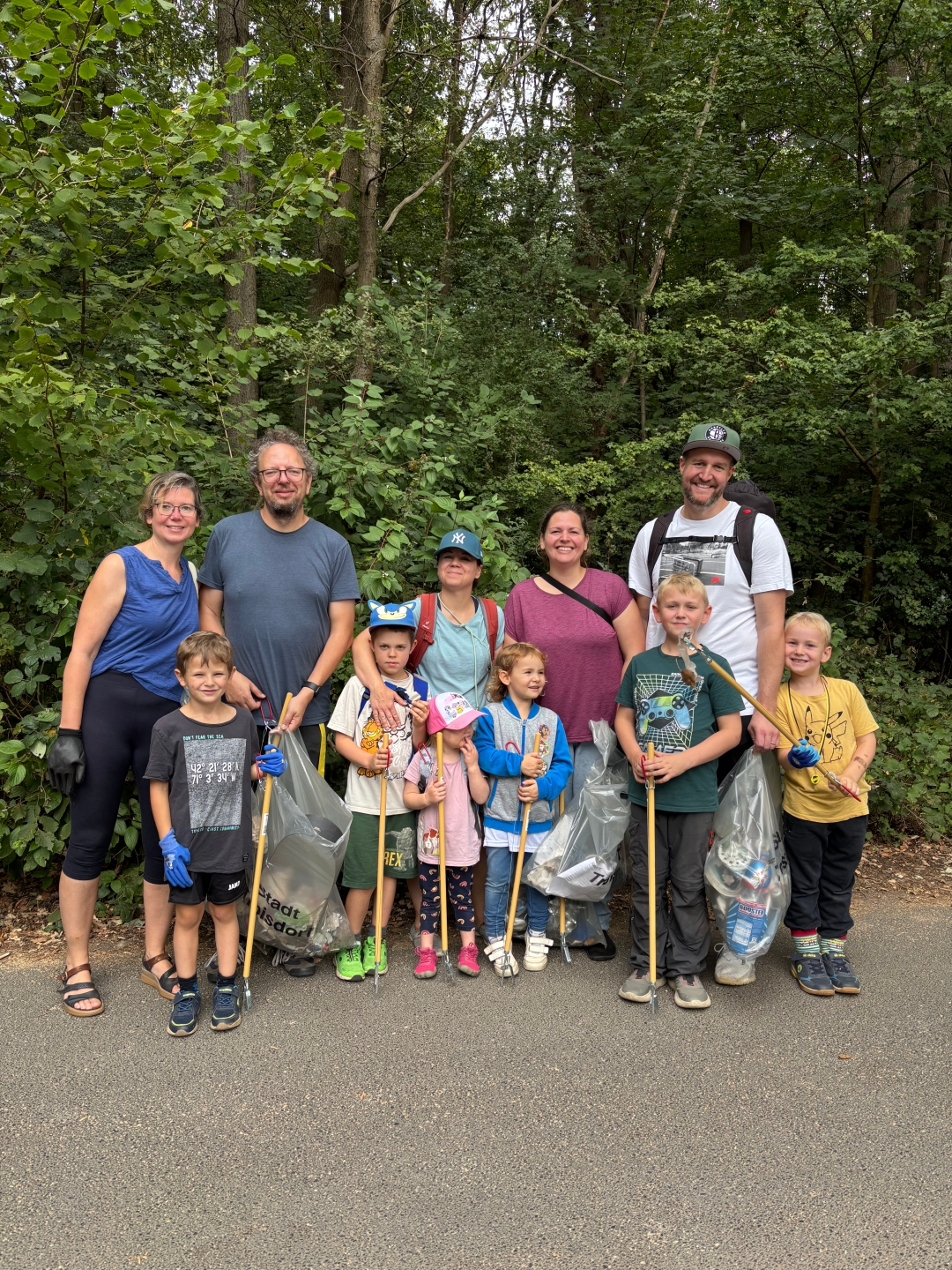 Die Spicher Helferlein sammelten Spich Die Spicher Helferlein sammelten Spich