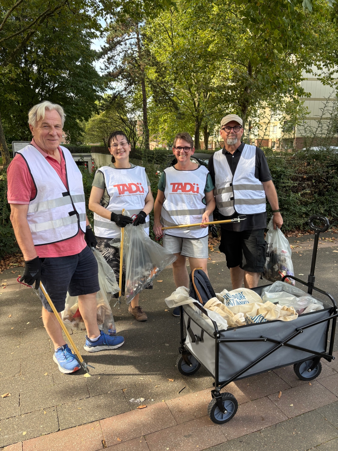 Tadü sammelte in Friedrich-Wilhelms-Hütte Tadü sammelte in Friedrich-Wilhelms-Hütte