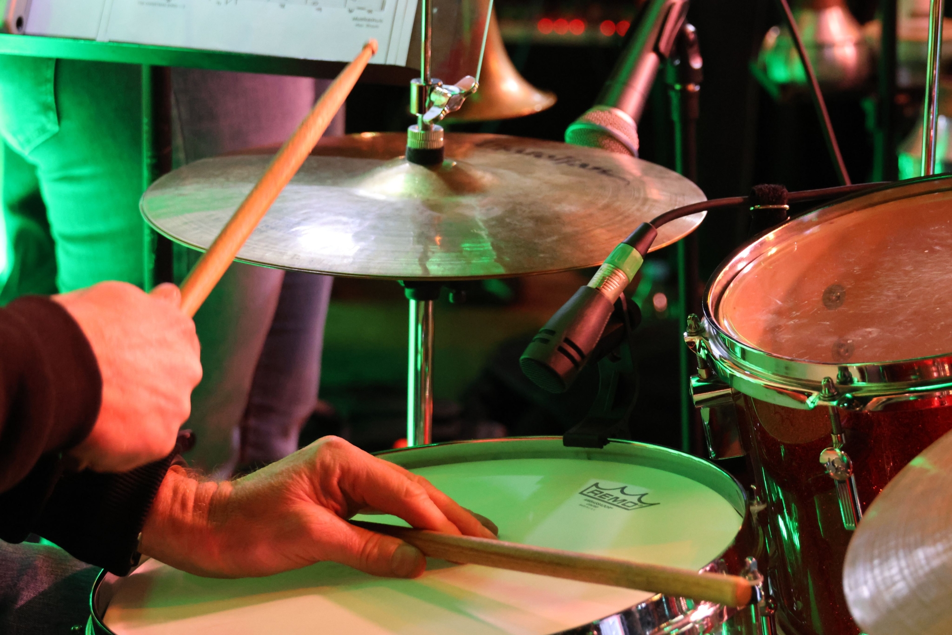 Abbildung eines Schlagzeugs