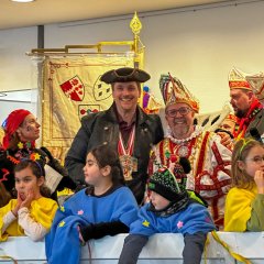 BM Biber im Foyer mit dem Prinzen