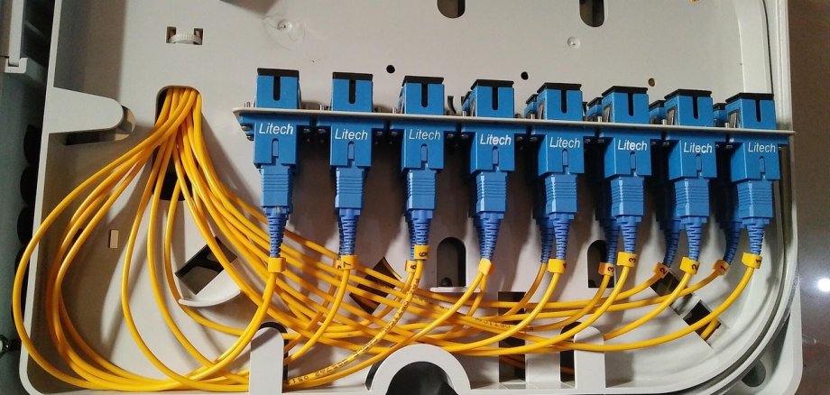 Glasfaser-Sicherungskasten