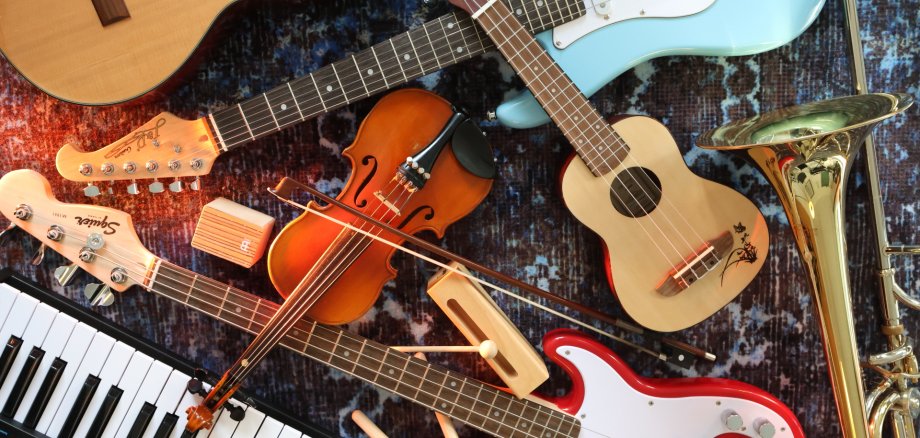 Verschiedene Instrumente