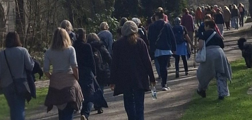 Teilnehmerinnen des Walks