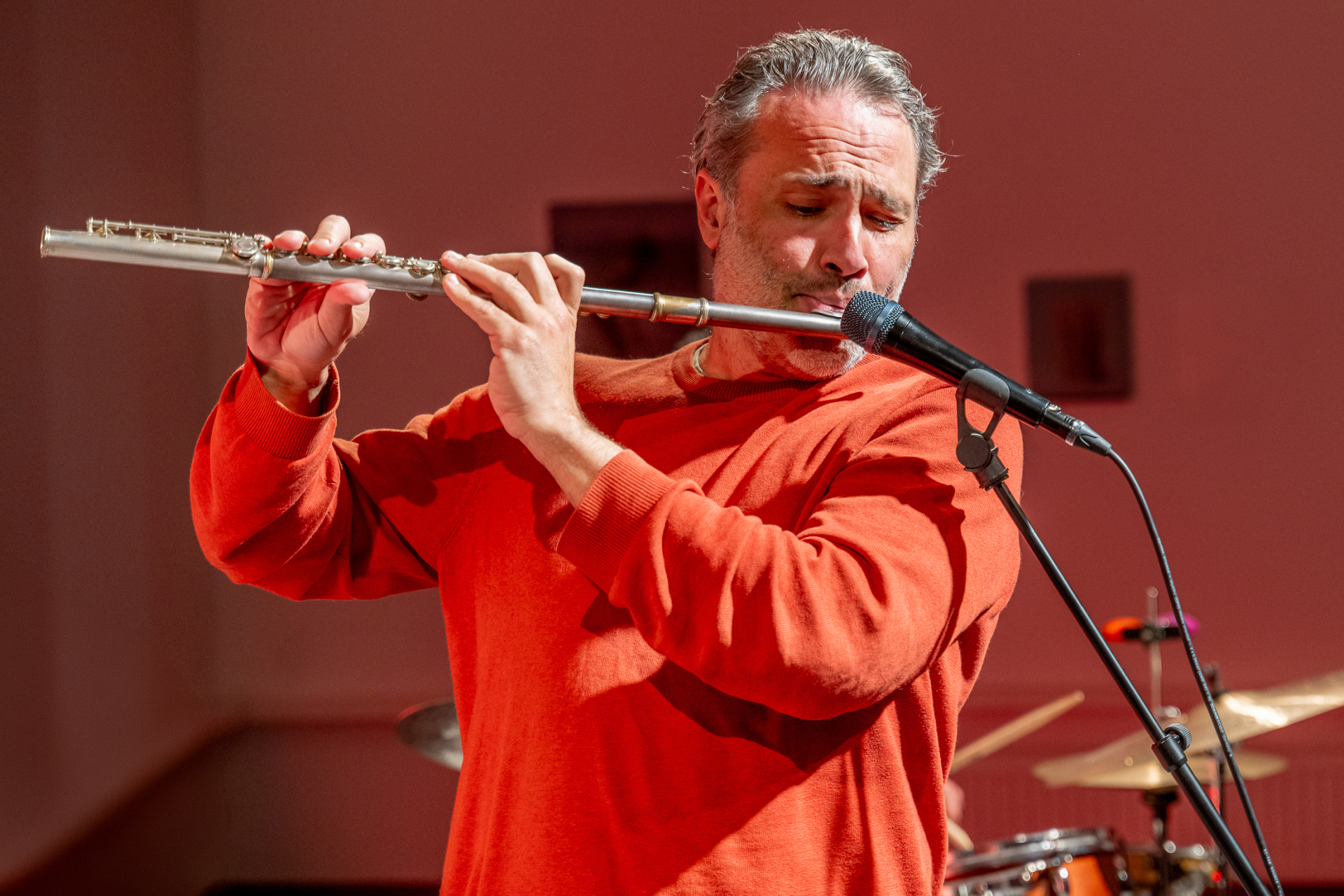 Flötist Christian Faig