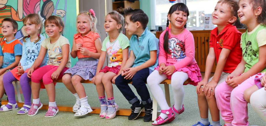Kinder im Kindergarten