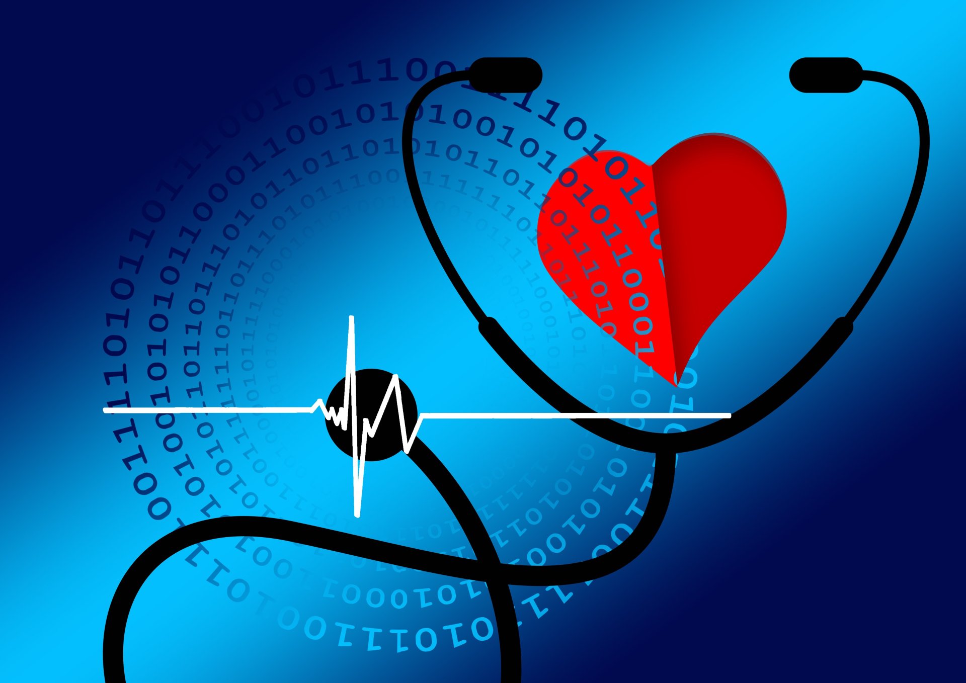 Grafik Herz digital
