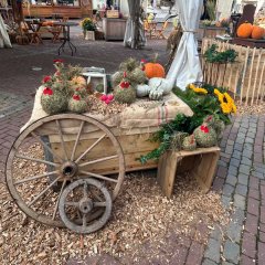 Schmuck beim Erntedankfest