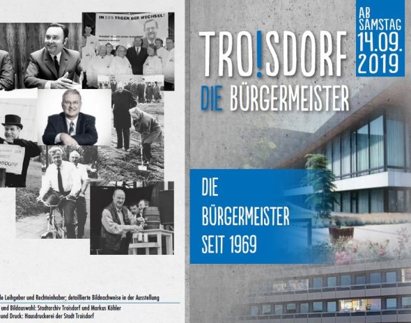 Ausschnitt aus dem Flyer zur Ausstellung (Bild: Stadtarchiv Troisdorf)