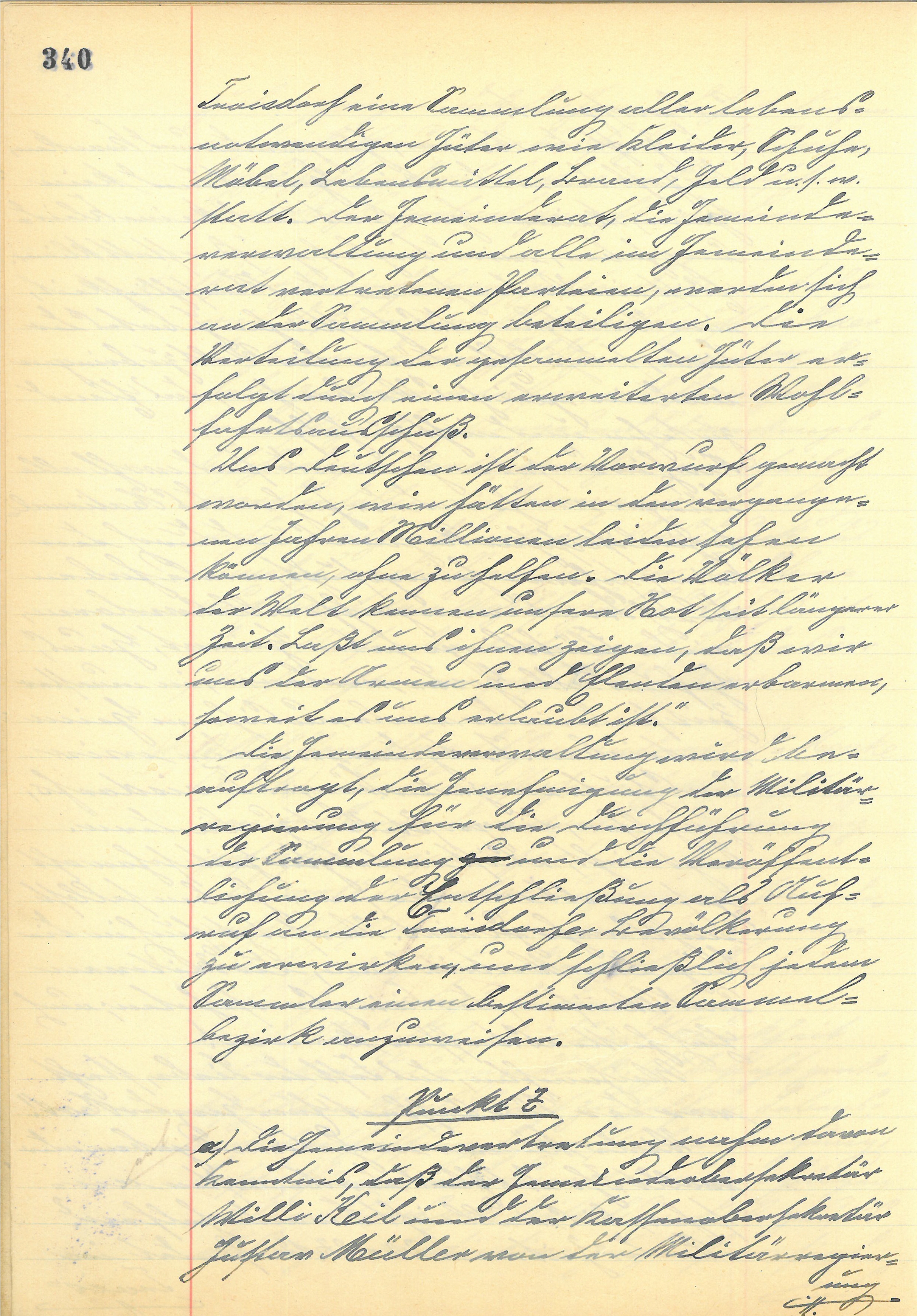 Zweite Seite des Aufrufs im Protokoll der Sitzung des Troisdorfer Gemeinderats vom 10.12.1946 (Bild: Stadtarchiv Troisdorf) Zweite Seite des Aufrufs im Protokoll der Sitzung des Troisdorfer Gemeinderats vom 10.12.1946 (Bild: Stadtarchiv Troisdorf)