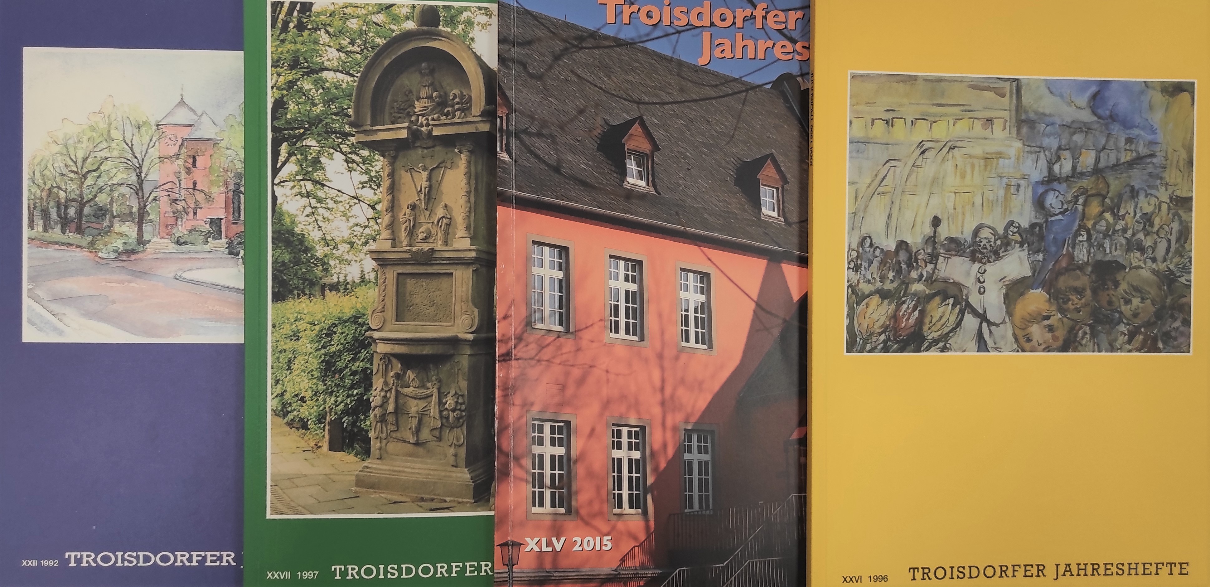 Troisdorfer Jahreshefte (Bild: Stadtarchiv Troisdorf) Troisdorfer Jahreshefte (Bild: Stadtarchiv Troisdorf)