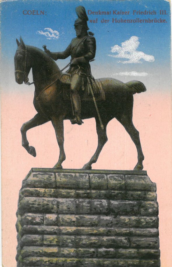 Vorderseite der Feldpostkarte (Bild: Stadtarchiv Troisdorf)
Vorderseite der Feldpostkarte (Bild: Stadtarchiv Troisdorf)
