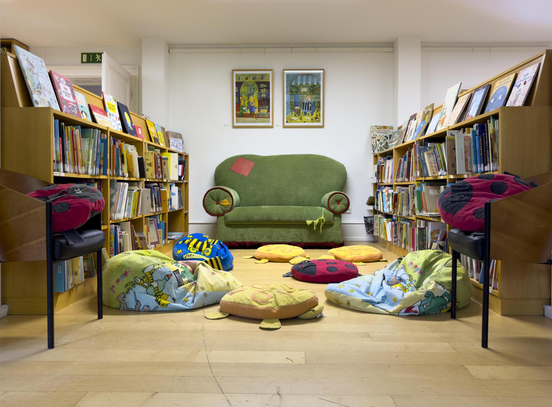 Vorlesezimmer im Bilderbuchmuseum